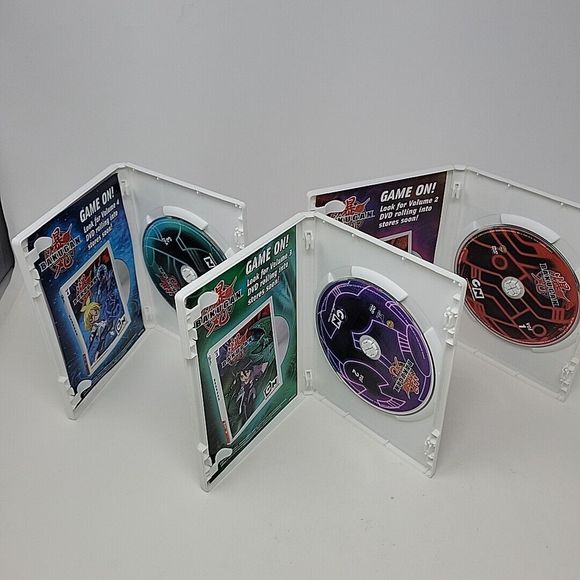 Bakugan DVD Lot Vol. 1,2,3 Cartoon Network Battle Brawlers - Picture 8 of 14
